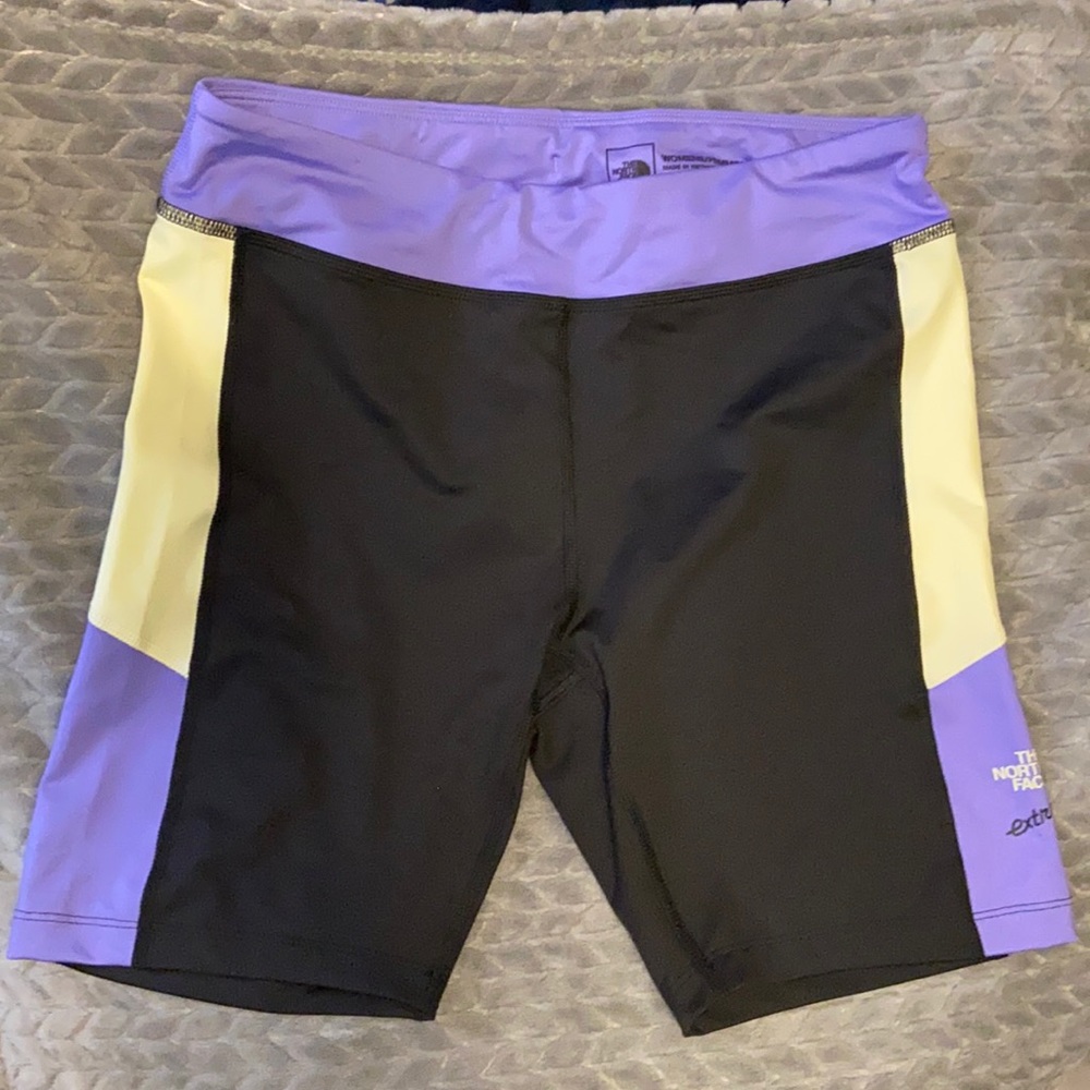 The North Face Extreme 90s colorblock bike shorts